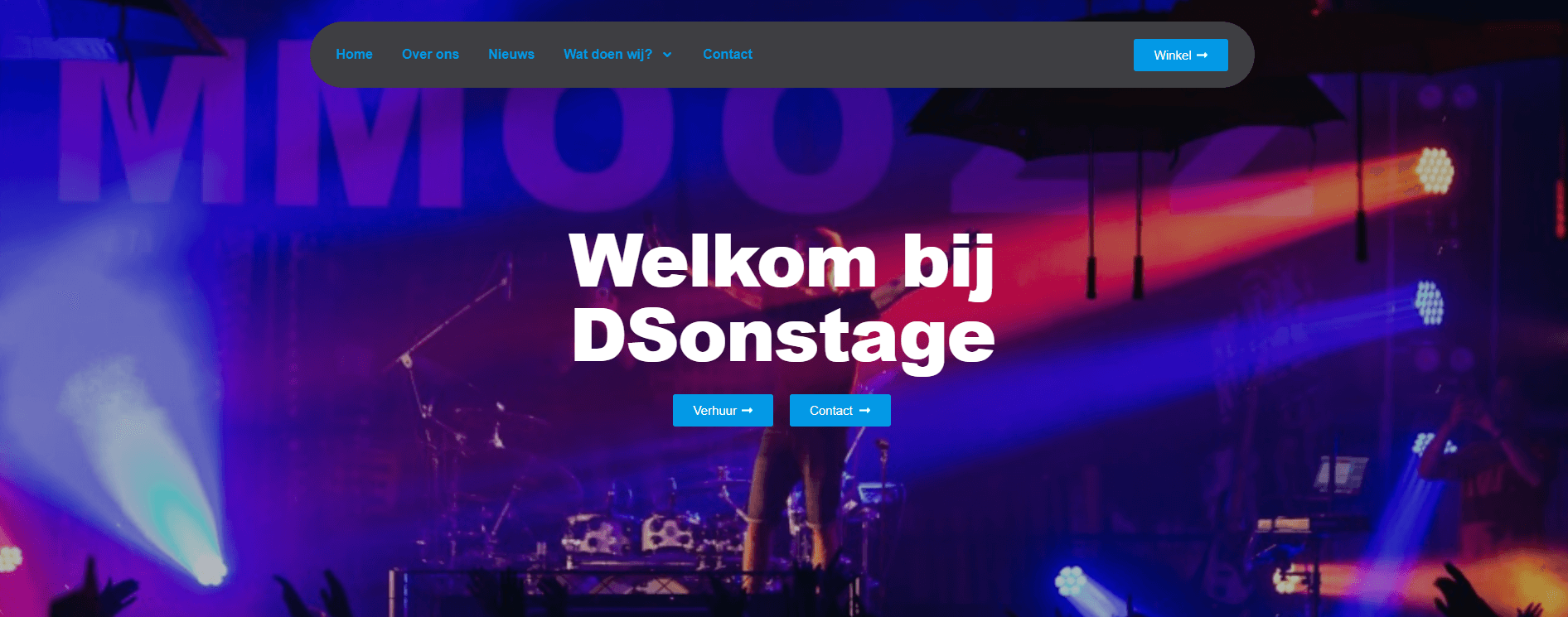 DS On Stage Website